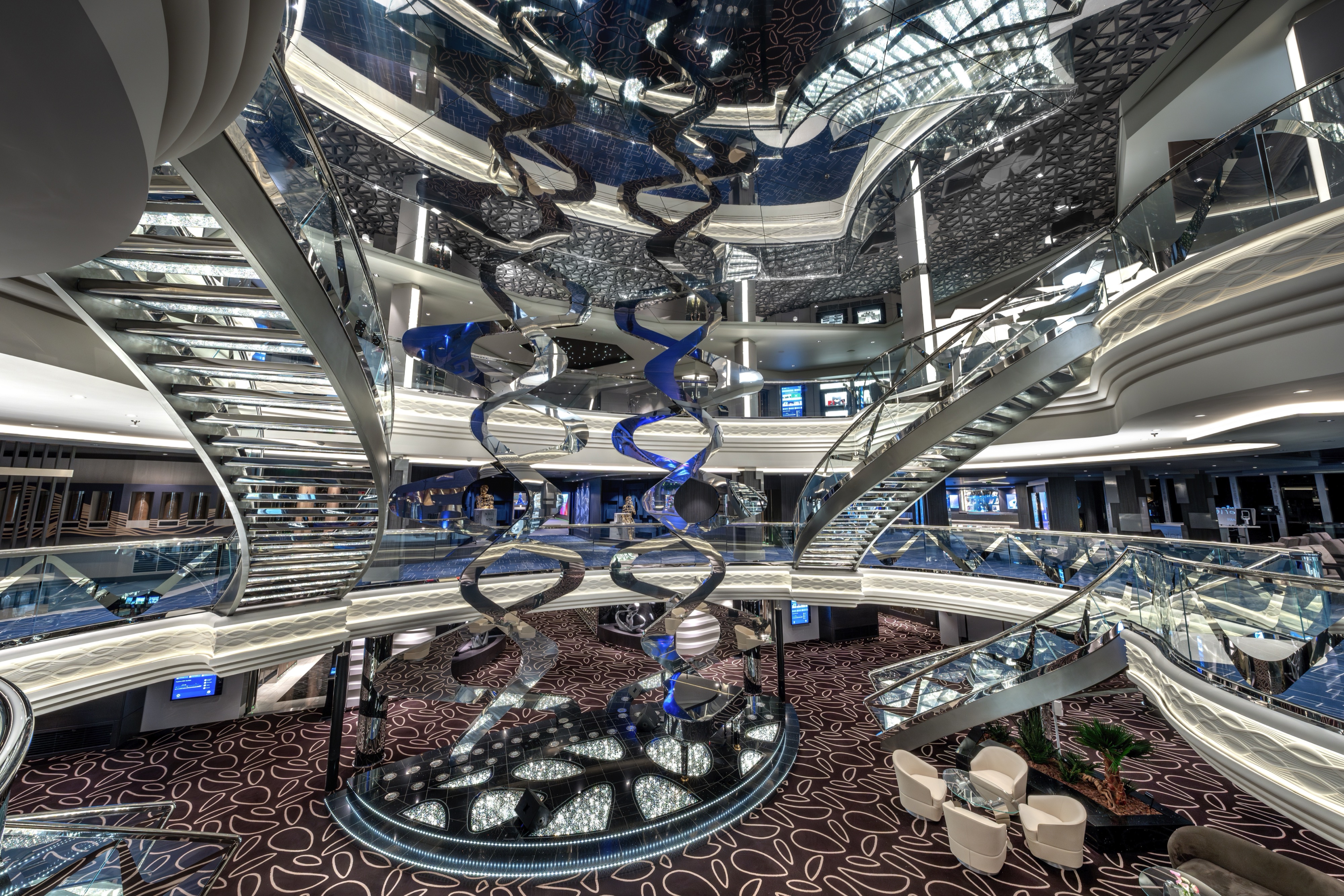 MSC Euribia - Infinity Atrium